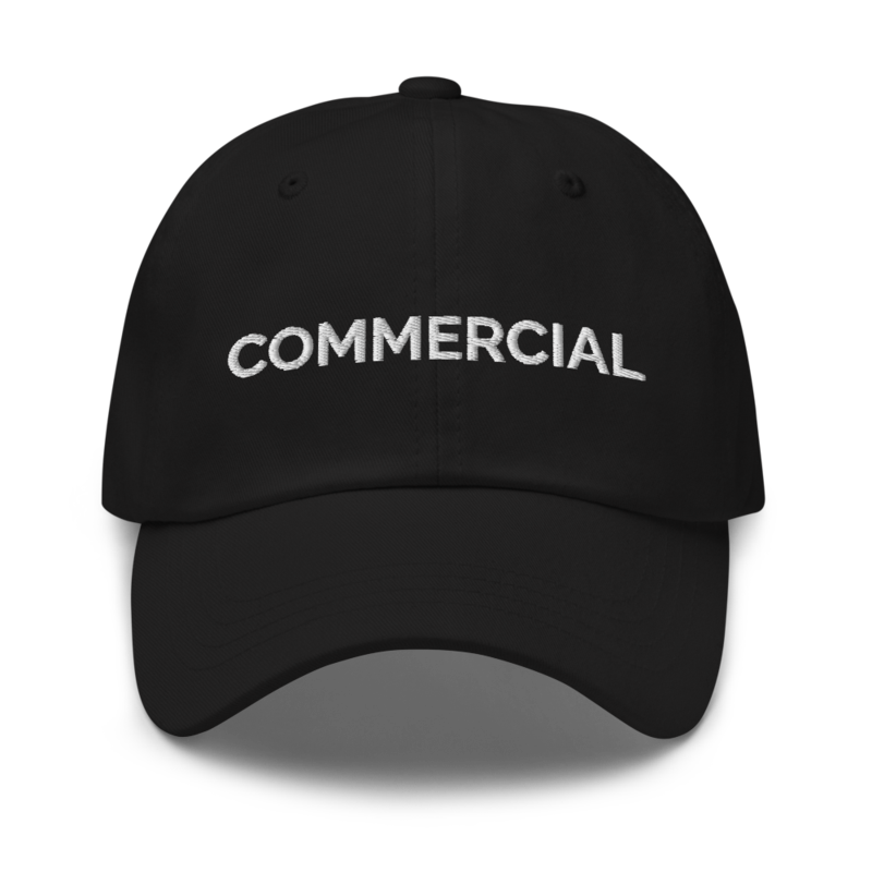 Commercial Hat - Black