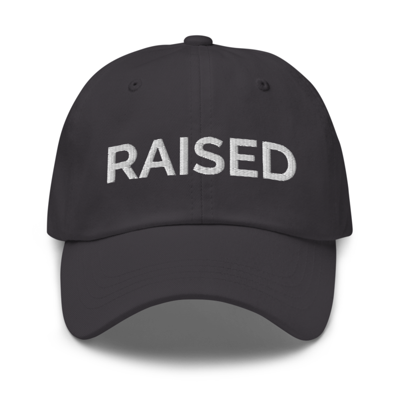 Raised Hat - Dark Grey