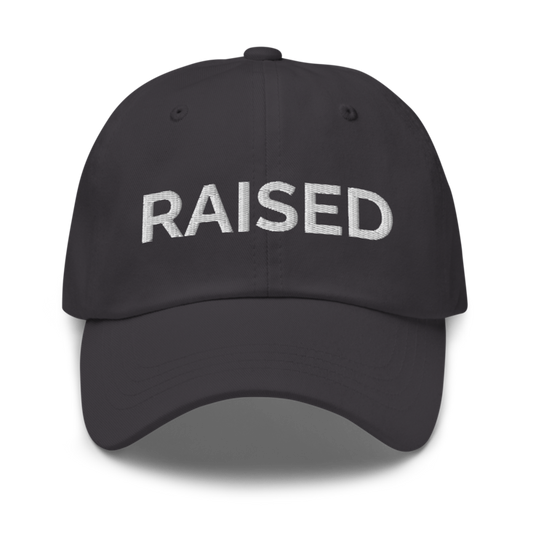 Raised Hat - Dark Grey