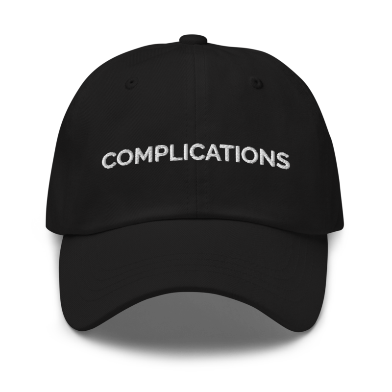 Complications Hat - Black