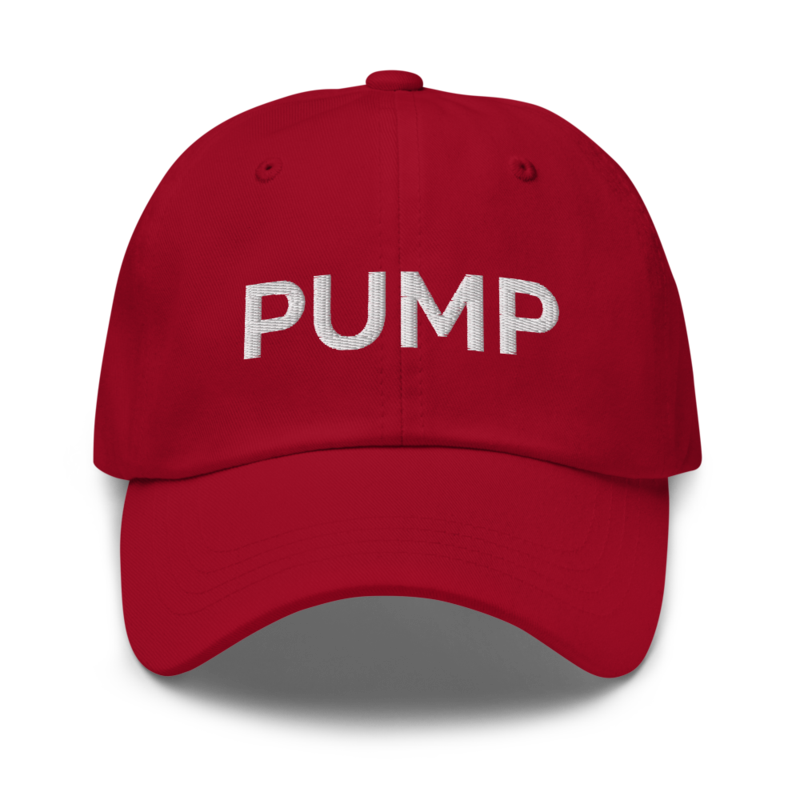 Pump Hat - Cranberry