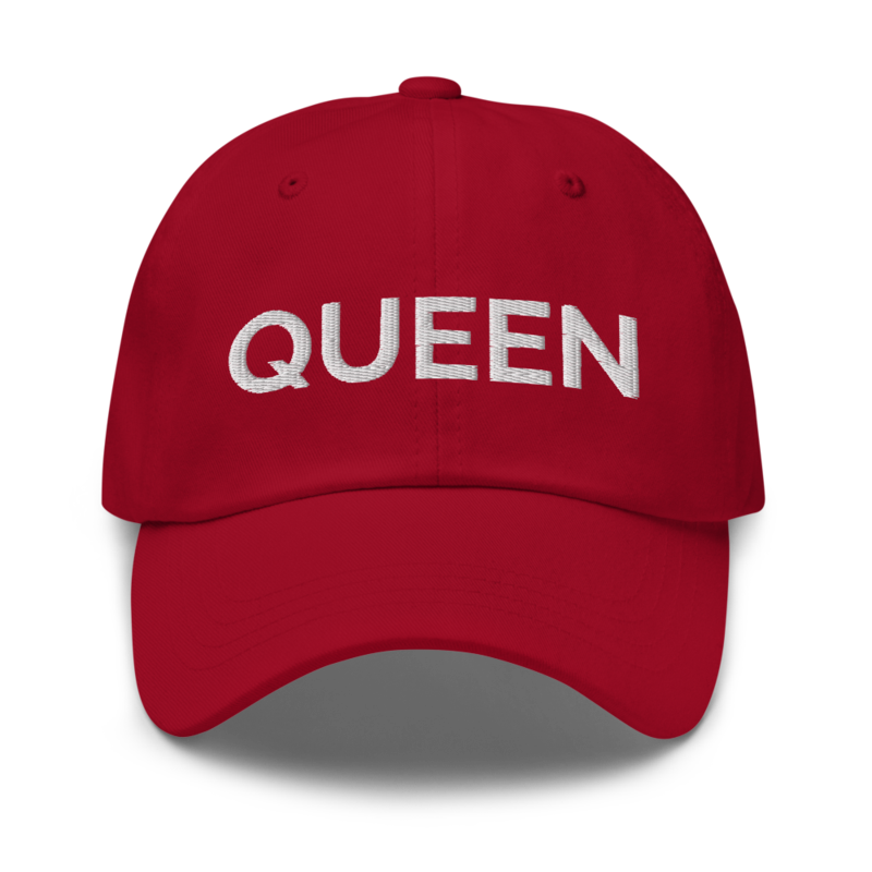 Queen Hat - Cranberry