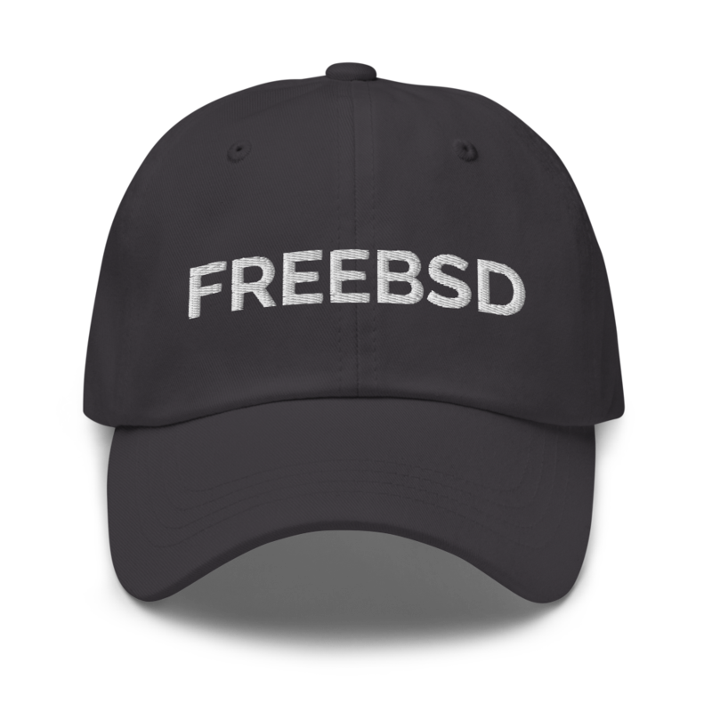 Freebsd Hat - Dark Grey