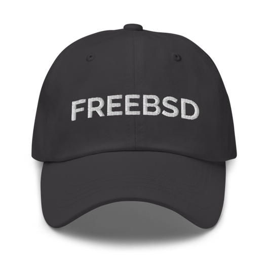 Freebsd Hat - Dark Grey