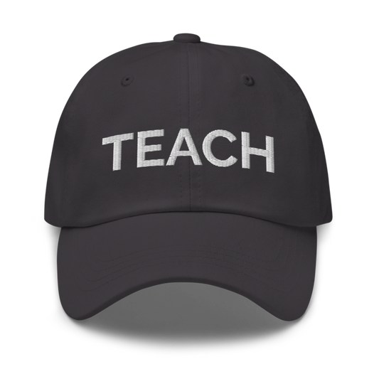 Teach Hat - Dark Grey