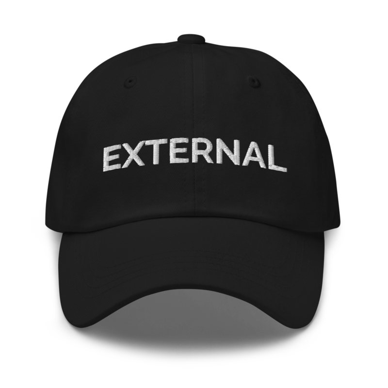 External Hat - Black