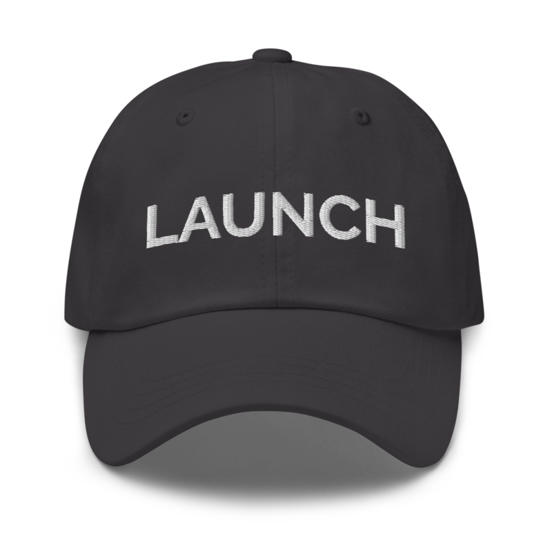 Launch Hat - Dark Grey