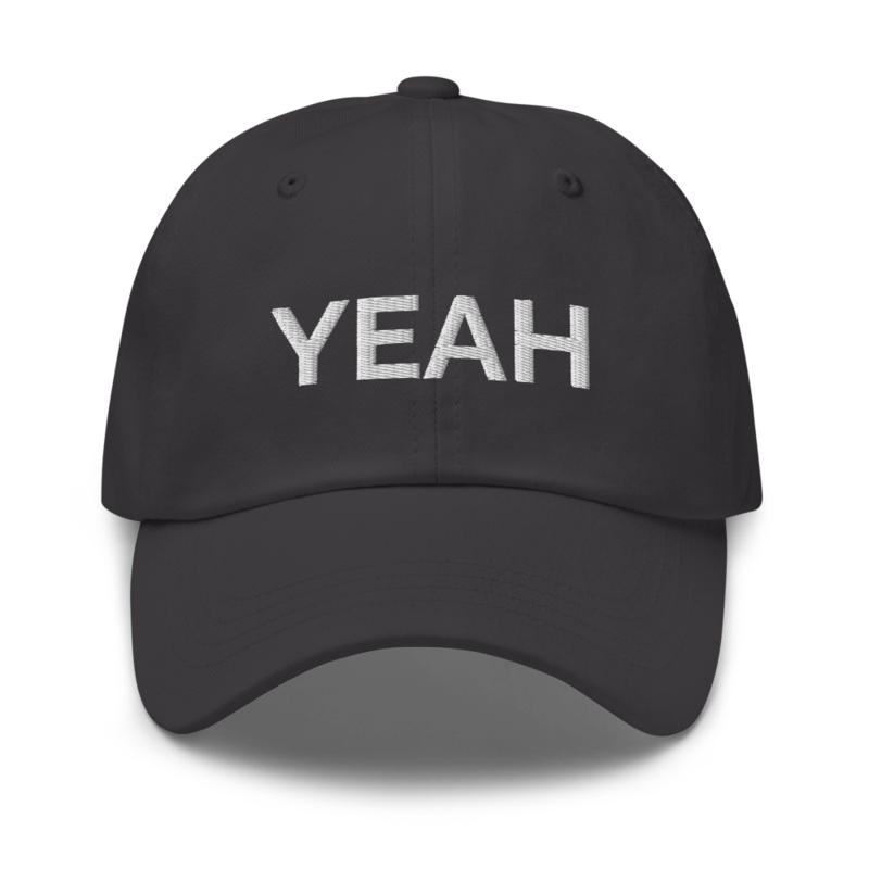 Yeah Hat - Dark Grey