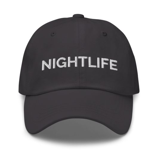Nightlife Hat - Dark Grey