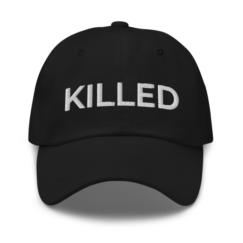 Killed Hat - Black