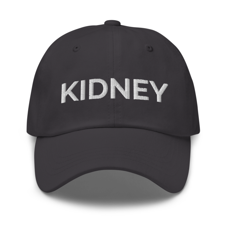 Kidney Hat - Dark Grey