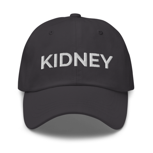 Kidney Hat - Dark Grey