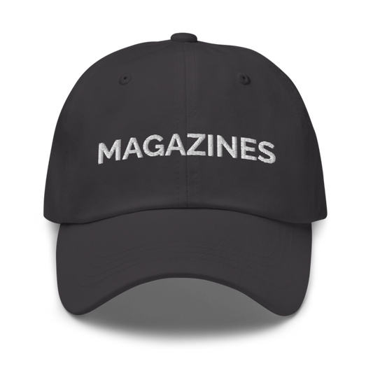 Magazines Hat - Dark Grey