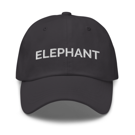 Elephant Hat - Dark Grey