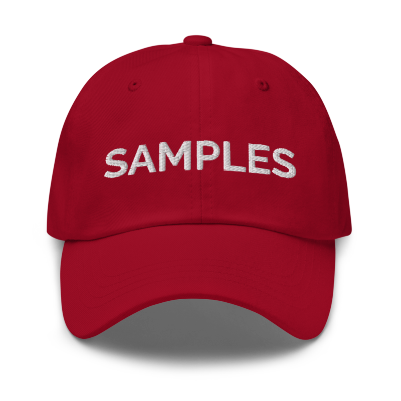 Samples Hat - Cranberry