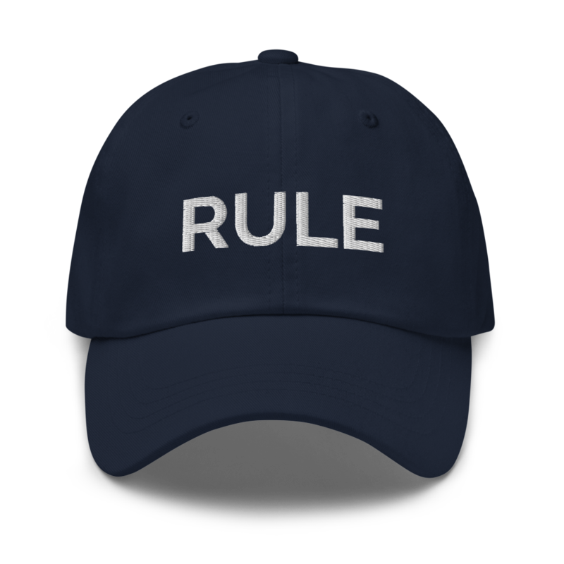 Rule Hat - Navy