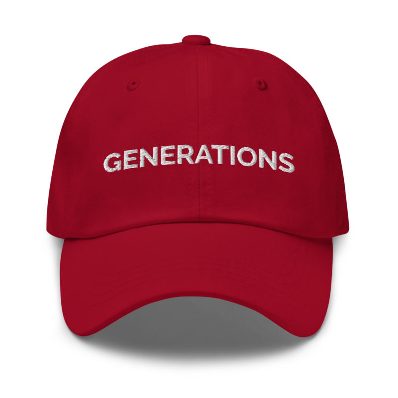 Generations Hat - Cranberry