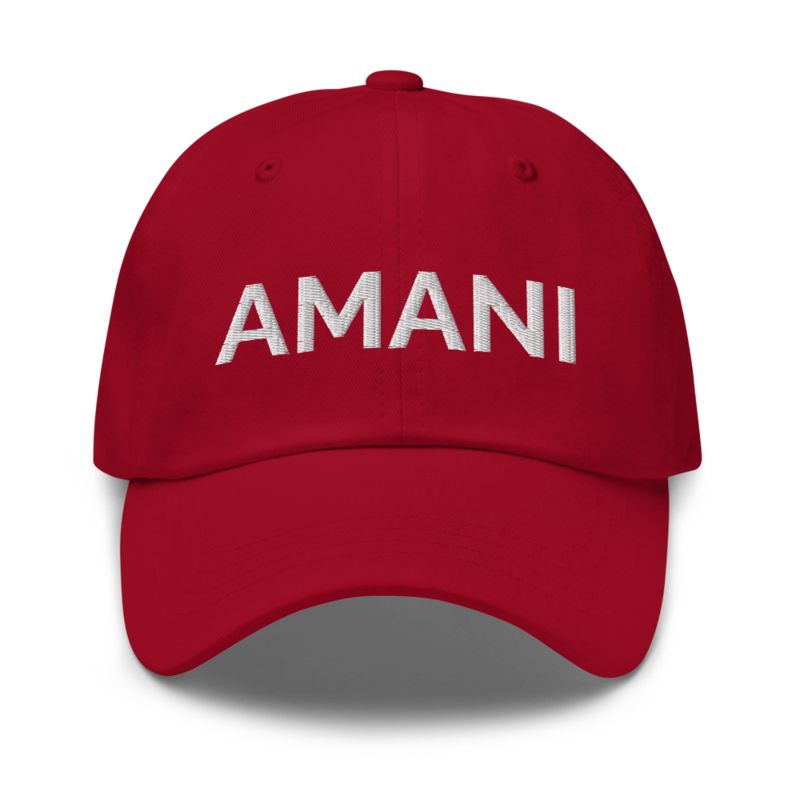 Amani Hat - Cranberry