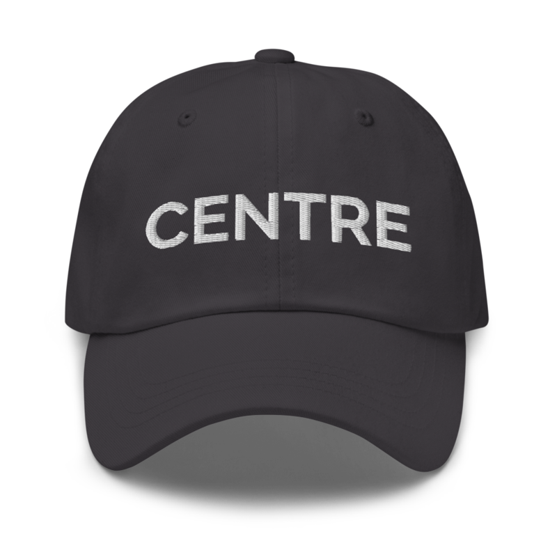 Centre Hat - Dark Grey