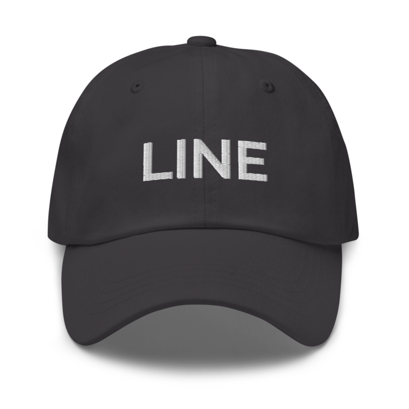 Line Hat - Dark Grey