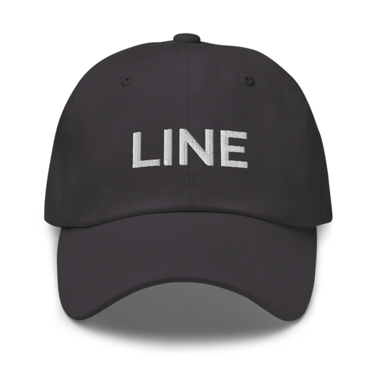 Line Hat - Dark Grey