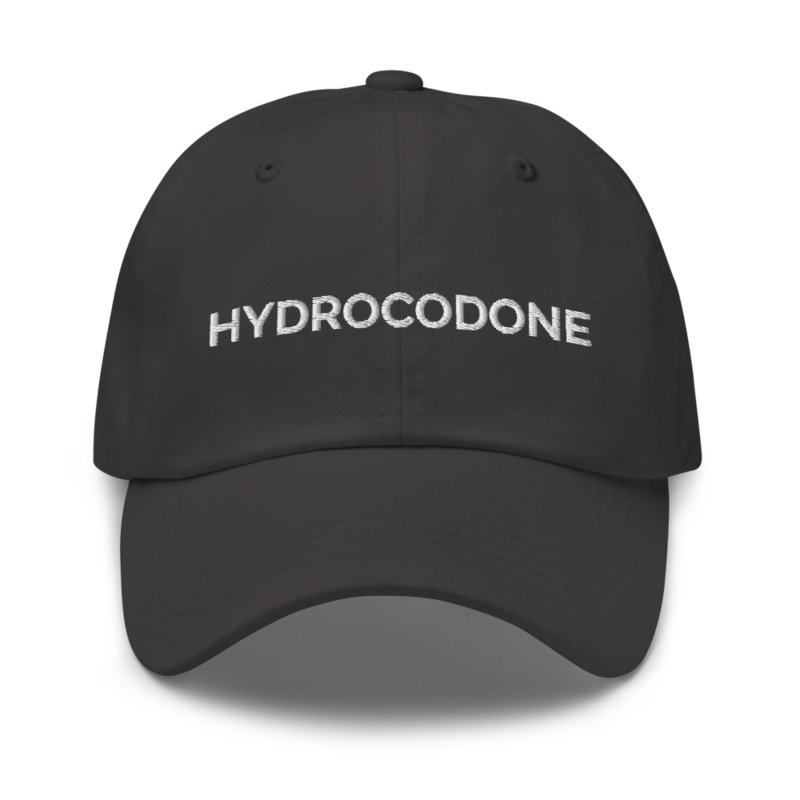 Hydrocodone Hat - Dark Grey