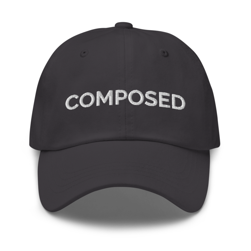 Composed Hat - Dark Grey