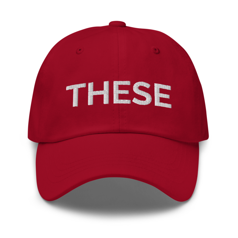 These Hat - Cranberry