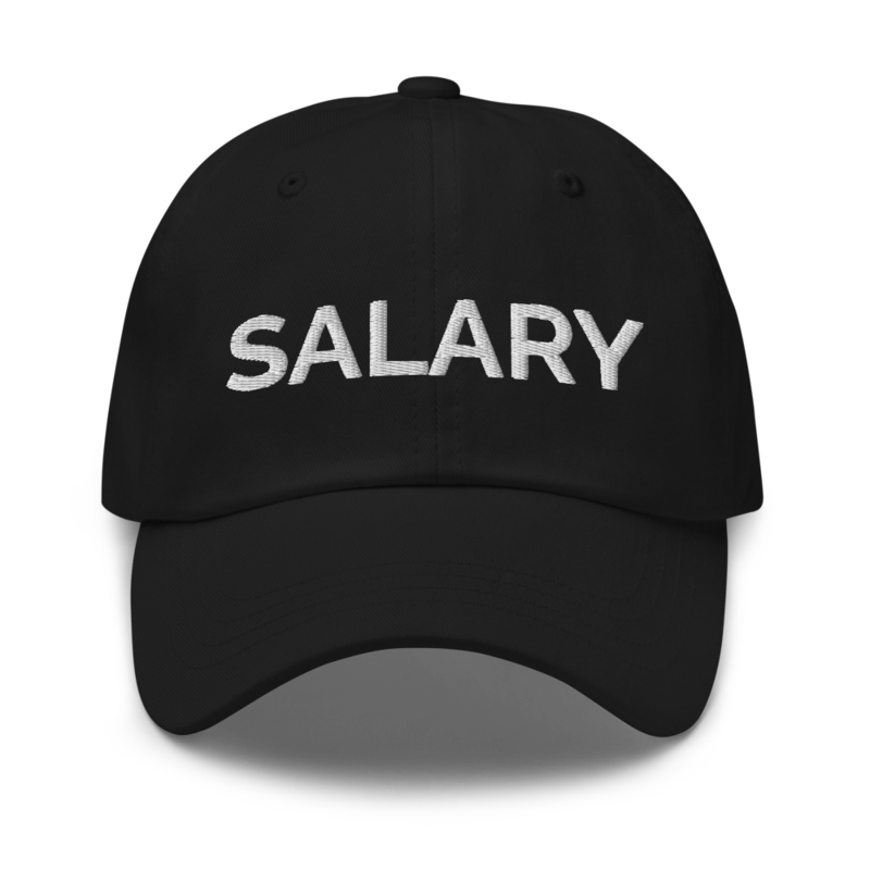 Salary Hat - Black
