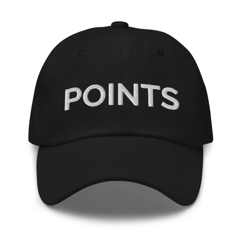 Points Hat - Black