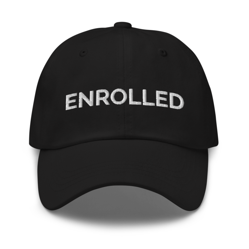 Enrolled Hat - Black
