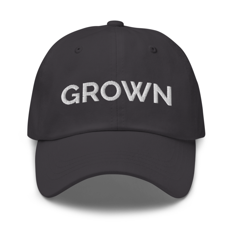 Grown Hat - Dark Grey