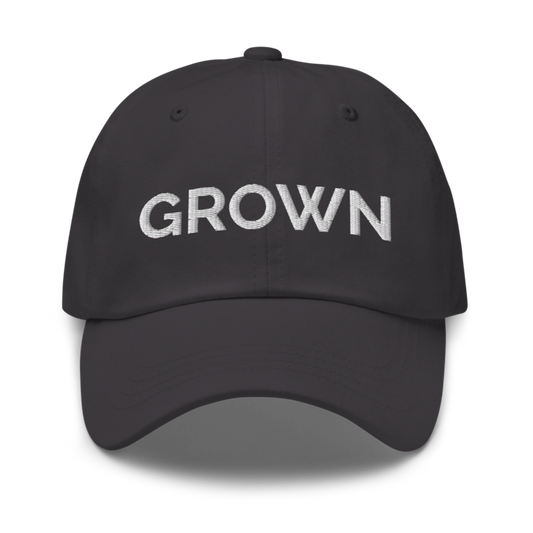 Grown Hat - Dark Grey