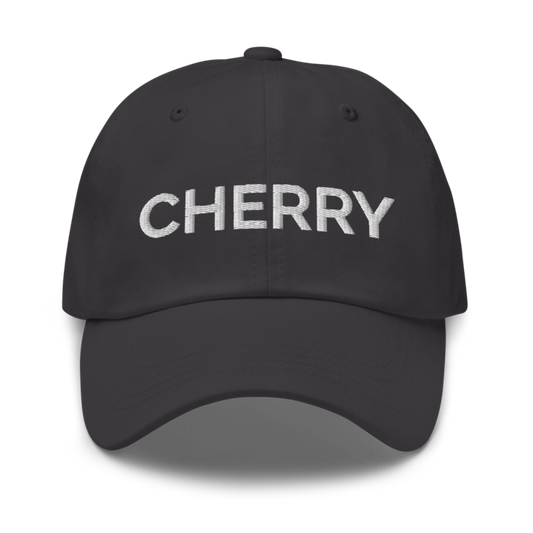 Cherry Hat - Dark Grey