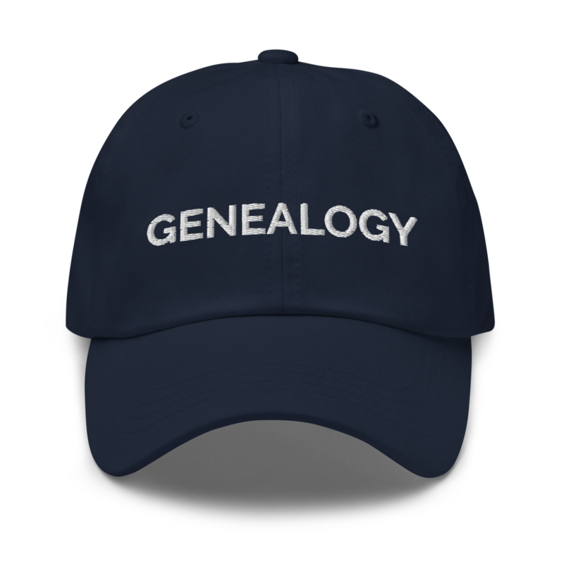 Genealogy Hat - Navy