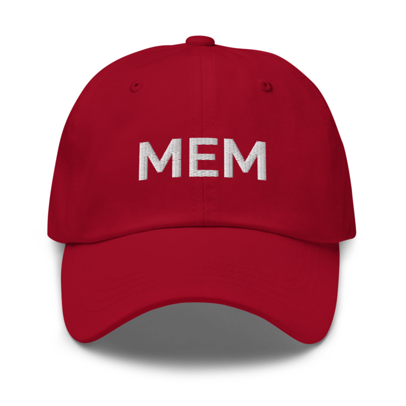 Mem Hat - Cranberry