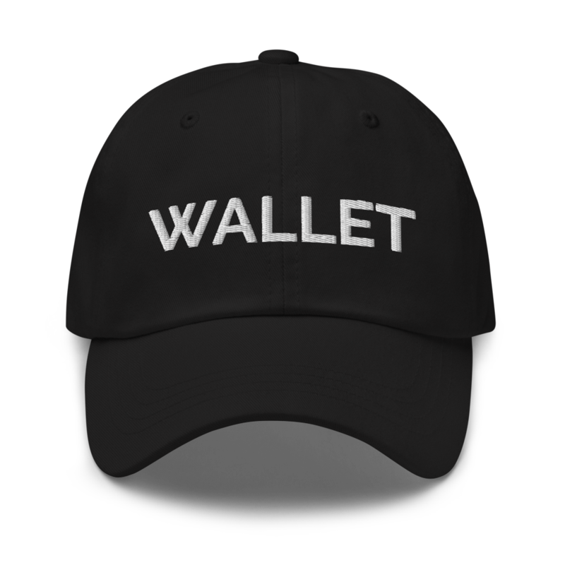 Wallet Hat - Black