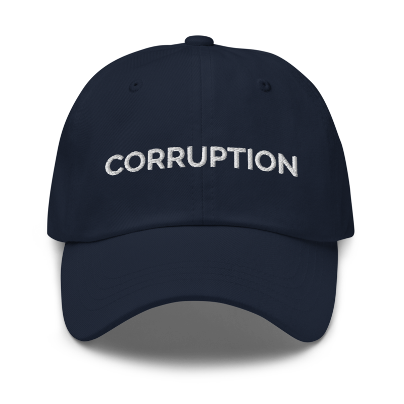 Corruption Hat - Navy
