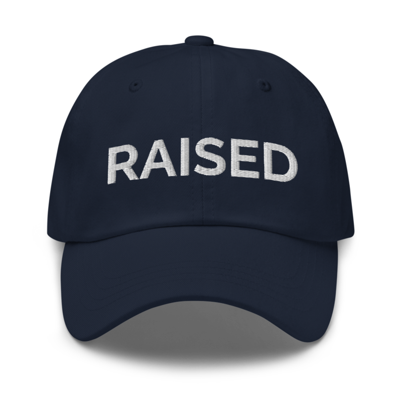 Raised Hat - Navy