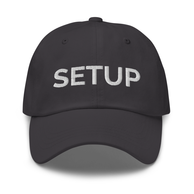 Setup Hat - Dark Grey