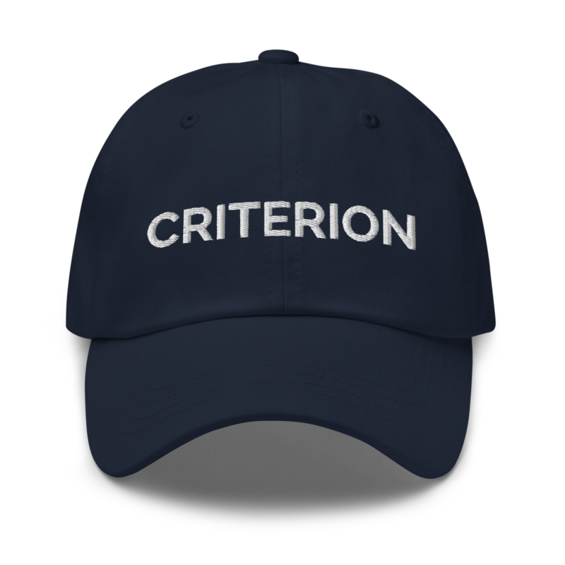 Criterion Hat - Navy