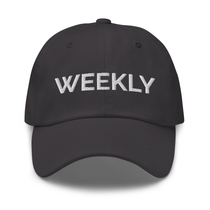 Weekly Hat - Dark Grey