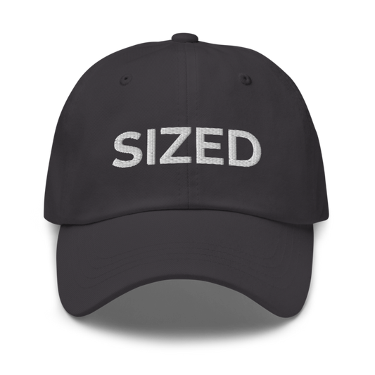 Sized Hat - Dark Grey