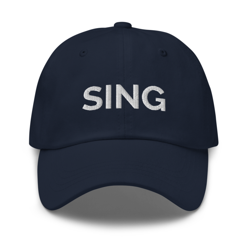Sing Hat - Navy