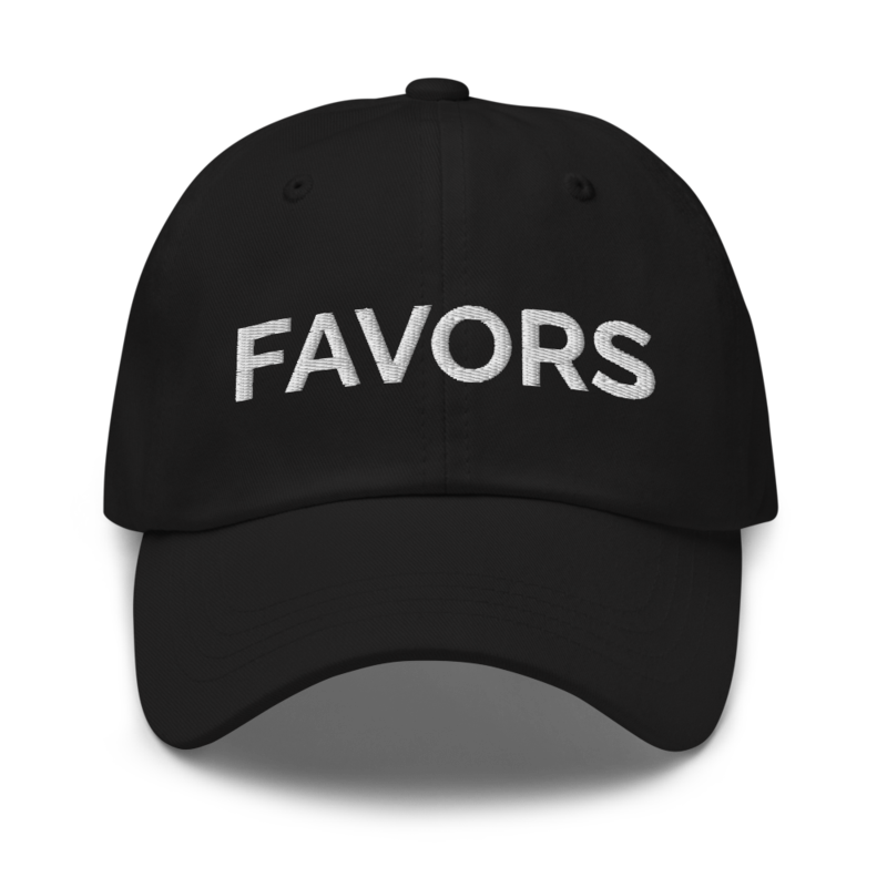 Favors Hat - Black