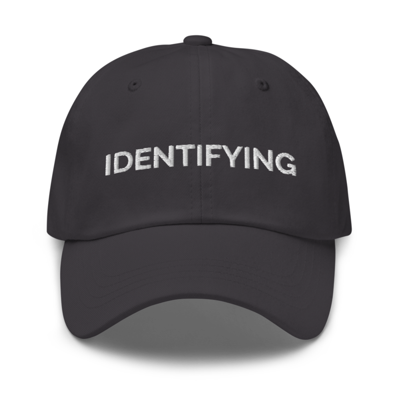 Identifying Hat - Dark Grey