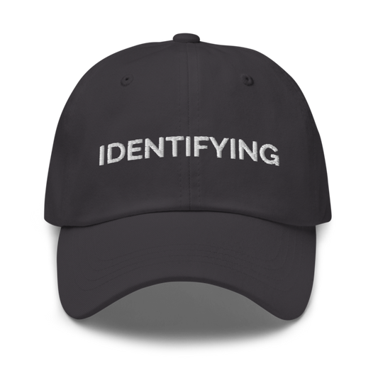 Identifying Hat - Dark Grey