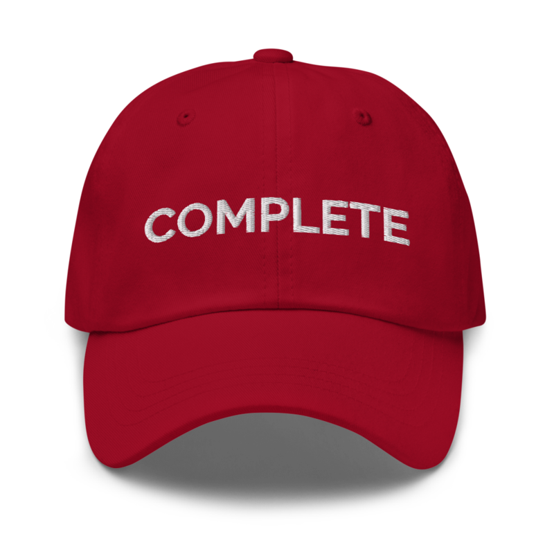 Complete Hat - Cranberry