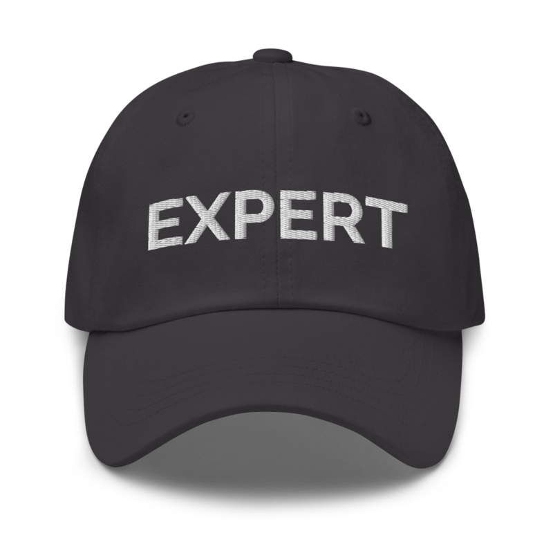 Expert Hat - Dark Grey