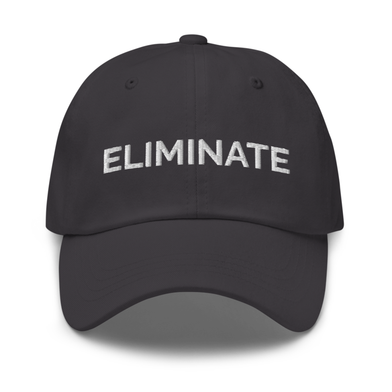 Eliminate Hat - Dark Grey
